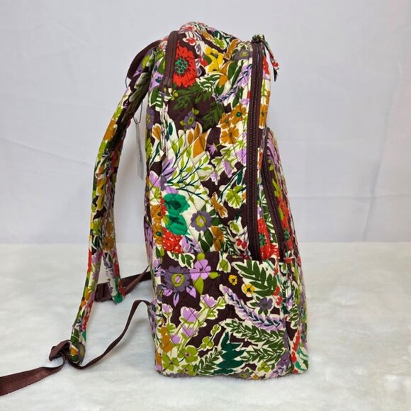NWT Vera Bradley Essential Large Backpack Cotton - Evening Garden main image 6